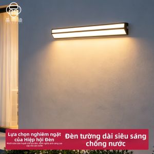 JINGYUDI | Đèn Tường Ngoài Trời Chống Nước Dài