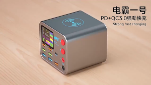 Bộ Sạc Kim cấp Nguồn MAant DianBa No1 - 25W Wireless Smart Charge QC 3.0 8 USB Port Wireless