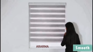 NO-Drill Blinds For Window Blackout Roller Korean Blinds Venetians Duo Roller Blinds Curtain Office Decoration width 2-6ft