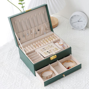 2026 New Necklace Bracelet Earring Jewelry Box High-end Jewelry Organizer Box with Large Capacity and Exquisite Design For