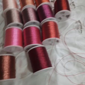 ด้ายเส้นหนา 0.2 มิล 50 เมตร สดใส เงางาม สดใช้ถักเครื่องประดับหรืองานปัก เลือกสีและความยาว ค้นหาที่ตัวเลือกสินค้า ส่งจ้า