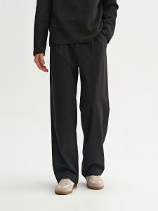 CHINISM | Double-Faced Fleece Fabric Dress Pants for Men