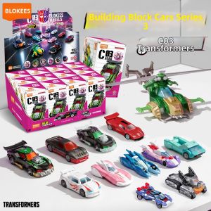 Transformers | Transformers Blind Box Building Car Toy Speed Competition