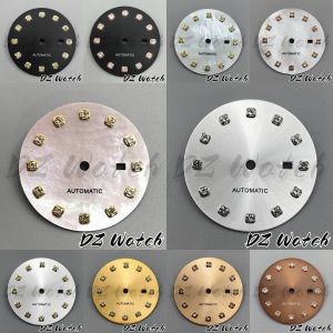 DZ 24.5mm Ladys NH05 Diamond Edge Sunberst Face Watch Dial Fit For NH05 NH06 Womens Watch Automatic Movement Watch Accessories