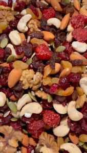 ถั่วผสม 9 เซียน ธัญพืชรวม อบกรุบกรอบ รสดั้งเดิม ออแกนิค ไม่น้ำมัน ไม่เนย VIP Mixed nuts