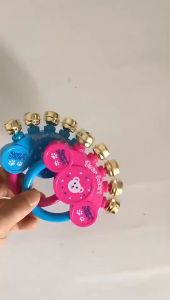 Đồ Chơi Tay Cầm Có Chuông Phát Ra Âm Thanh Vui Nhôn Cho Bé Đồ Chơi Nhạc Cụ