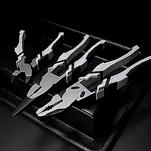 3-Piece High-Quality Pliers Set with Wire Cutting Wire Stripping and Multi-Function Tools