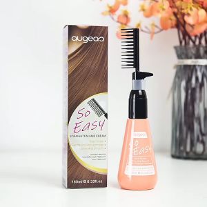 HOT DEALS 180ml Professional Hair Straightening Cream Moisturizing Nourishing Hair Straighten Cream for Home Beauty Salon Hair Relax Cream