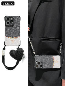 New VKETO 2025 Phone Case for  16 Matte Skin-Friendly Silicone Full Cover Protective Shell Cute Creative Chinese Style