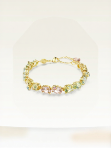 Swarovski | Celebrities Favourite Color Block High-quality Bracelet