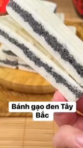 Bánh Gạo Đen Tây Bắc Ít Đường Mềm Xốp  Giúp Ngăn Ngừa Lão Hóa Đảm Bảo Các Chất Dinh Dưỡng Cần Thiết Cho Cơ Thể