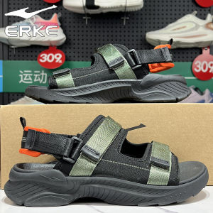 Hongxing Erke Sandals Mens 2024 Summer New Arrival Breathable Easiest for Match Abrasion Resistant Lightweight Non-Slip Casual Outdoor Beach Shoes