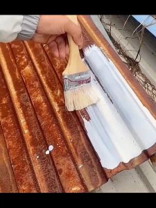 Sơn chống rỉ sét kim loại phục hồi và bảo vệ khỏi bị rỉ sét ăn mòn của bề mặt máy móc xe hơi tàu thủy - 500g