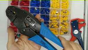 COD YEFYM HS-30J Tang Crimping Krimping Press Skun Kabel Listrik Crimping Pliers 20-10AWG (0.5-6mm2)