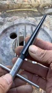 เหล็กเจาะ คว้าน reamer woodworker ดอกสว่านรีมเมอร์ 13mm 5-16mm สำหรับใช้ในหลุมอ่างล้างจานไม้