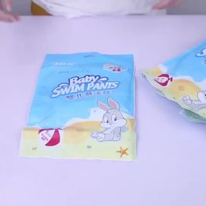 Penghantaran dari China [2025] Kaakmeng Baby Swimming Lampin Kertas a Sekali Swimming Lampin Pihak Kilang Baby Seluar Renang 3.8