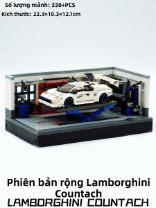 POWERBUILD | Creative Assembly Lamborghini Contach Widebody Model 3D Puzzles