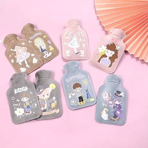 Túi cách nhiệt máy sưởi tay máy sưởi giường túi chườm nóng nhung mềmgiảm đau bụng kinh túi chườm giữ ấm hạ sốt 500ml-HAUSE