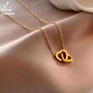 Kalung Titanium Gold & Liontin Love Ganda: Panduan Lengkap