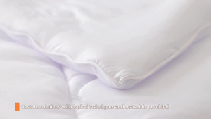 Comporter bed Protector Premium Quality White Duvet Filler Bed Durable King Size 2 m x 2.3 m