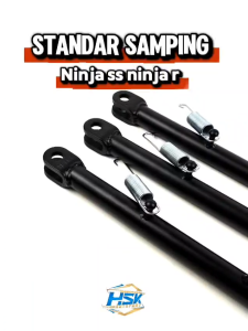 Standar Samping Ninja R SS Panjang 28cm Detail Seperti Original Kawasaki