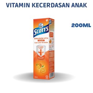 Vitamin Anak Untuk Daya Tahan Tubuh Dan Otak Anak 1-12 Tahun Mengandung Omega 3 / Vitamin Anak Cerdas / Anak Sehat Giat Belajar