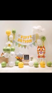 Combo Sinh Nhật Cho Bé Tuổi Mèo - Set Trang Trí Sinh Nhật Tuổi Mèo Cho Bé NhIều Mẫu Lựa Chọn - MBBDECOR