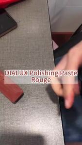 Sáp Đánh Bóng Kim Loại Dialux Red Dành Cho Đồ Trang Sức Bằng Thép Không Gỉ Làm Sáng Kim Loại Quý Dạng Khối Dụng Cụ Làm Đồ Trang Sức