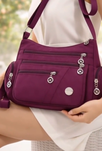 VIVI BAG #702 KOREAN FASHION NYLON MATERIAL SLING BAG FOR WOMEN