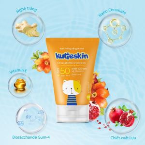 Kem Chống Nắng Cho Bé Kutieskin 30G Bảo Vệ Da Dịu Nhẹ Dưỡng Ẩm Phục Hồi Da Không Kích Ứng & Giảm Mụn Kutieskin Sun Protect Cream 30G