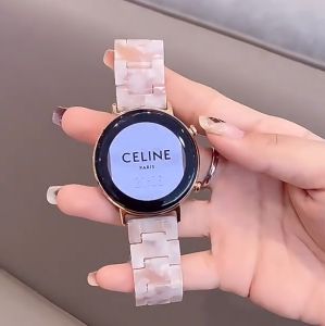 สายนาฬิกาเรซิน 20MM / 22MM สำหรับ Samsung Galaxy Watch 7 FE 6 5 5pro 4 Active 2 40MM 44MM แบบคลาสสิก 42MM 43MM 46MM 47MM สายรัดทดแทนสำหรับ Huawei Watch GT 5 4 3 2 Redmi Watch 3 Active Redmi Watch 5 Active สายนาฬิกา Redmi Watch 5 Lite