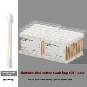 HUIESON คอตตอนบัต สำลีก้าน Cotton 500 ชิ้น หัวคู่ พร้อมกล่อง ใช้งานสะดวก ปลอดภัย เหมาะสำหรับทุกการใช้งาน