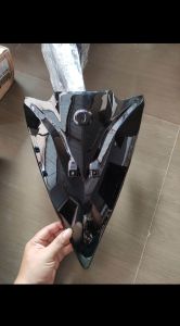 panel depan tameng dada depan xeon old xeon karbu xeon rc lama warna hitam putih kuning