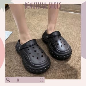 รองเท้าแตะแฟชั่นผู้หญิง รองเท้าแตะรัดส้น ทรงสูงใส่สูง รีบสั่งกันได้เลย - LHSunshine