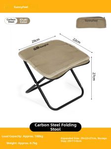 SUNNY FEEL | Portable Camping Chair for Outdoor Use