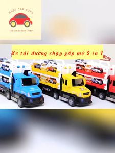 Đồ Chơi Xe Ô tô đường đua dài 1.40m kèm 8 xe sắt mini có nhạc đèn hàng chính hãng Six Six Zero Z10 [Hỏa Tốc HCM]