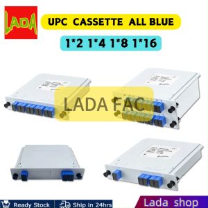 HUAWEI Fiber Optic Plc Splitter 1-2 1-4 1-8 and 1-16 Pigtail / All blue