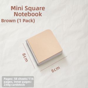 YUANHAO | Sketch And Draw Blank Book Portable Square Pocket Book