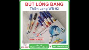 [SÉT] COMBO Hộp 20 Bút Lông Bảng Trắng - Thiên Long WB-02 Mực êm đều dễ lau chùi.