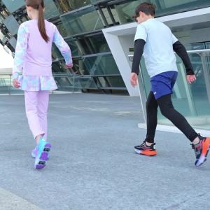 Childrens And Teenage Roller Skates - Fashionable Upgraded Edition with Enhanced Stability - Detachable Dual-Use Sports Shoe
