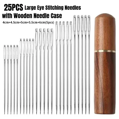 Side Hole Blind Sewing Needles Stainless Steel