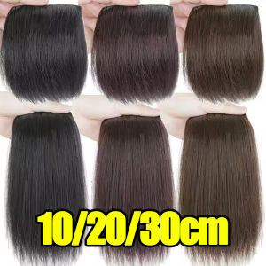 10/20/30cm Fashion Women Fluffy Wig Piece Pad Girl Hair Piece Fluffy Hair Extension Invisible Seamless Hair Pad