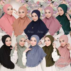 Kimikey Hijab Instan Rempel Non Pad Ceyda Jersey Irish