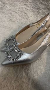 3571 Heels Wanita Fashion Sepatu Pesta Kerja Formal Kasual Bisa COD (With Box)