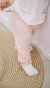 Bộ dài tay La Pomme ngày năng động của cún con - Sợi Petit Soyeu thoáng mát – Bé trai/gái 6M - 5Y