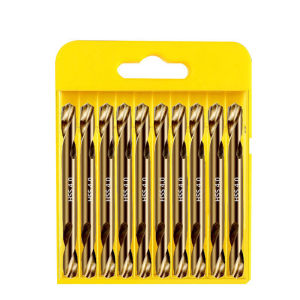 Mũi Khoan Xoắn Hai Đầu HSS 3.0-6.0mm Dùng Cho Kim Loại Thép Không Gỉ Sắt Gỗ - Bộ Mũi Khoan Dụng Cụ Điện Dùng Cho Gia Công Kim Loại