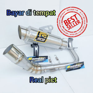 KNALPOT RACING RCB BEAT MIO AEROX PCX NMAX FULL SYSTEM | KNALPOT RACING RCB SUARA GAHAR FULL SYSTEM | KENALPOT RCB FULL SYSTEM | knalpot Rcb fullset