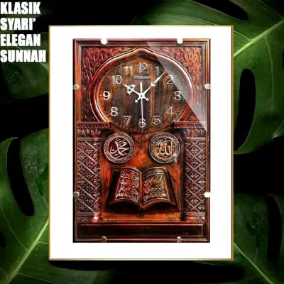 Diamond JAM DINDING KALIGRAFI JUMBO 50cm premium