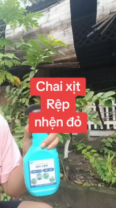 Rầy rệp nhện đỏ bọ trĩ hại cây trồng sản phẩm sinh học biogreen an toàn cho người và cây trồng chia 150ml