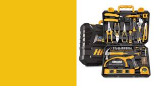 Hi-Spec | Bộ Dụng Cụ Gia Đình 82 Món Bộ Dụng Cụ Sửa Chữa Nhà Cửa Dụng Cụ Cầm Tay Kèm Hộp Đựng Dành Cho Nam Giới Bộ Dụng Cụ Bảo Trì Xưởng DIY Bằng Kim Loại